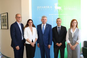 Talijanski veleposlanik u nastupnom posjetu Istarskoj županiji